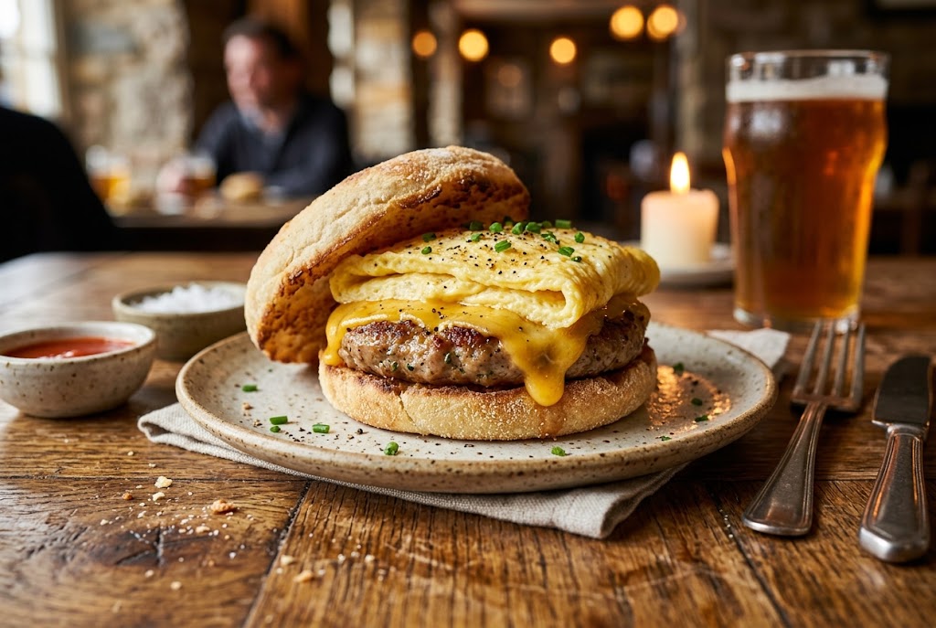 Sausage, Egg & Cheese Muffin
