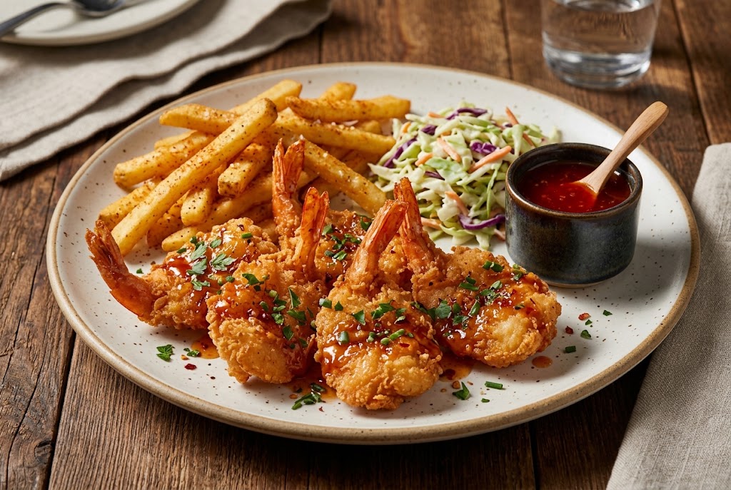 Spicy Butterfly Shrimp Combo