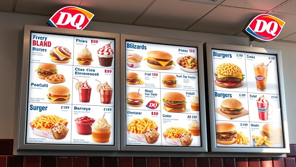 affordable classic treats menu