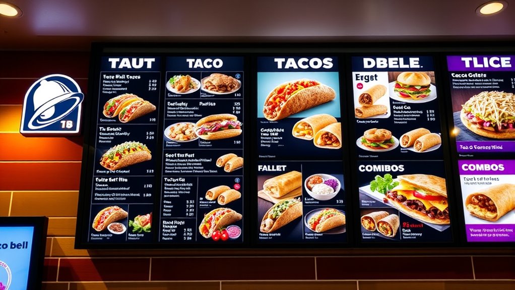 Taco Bell Menu With Prices