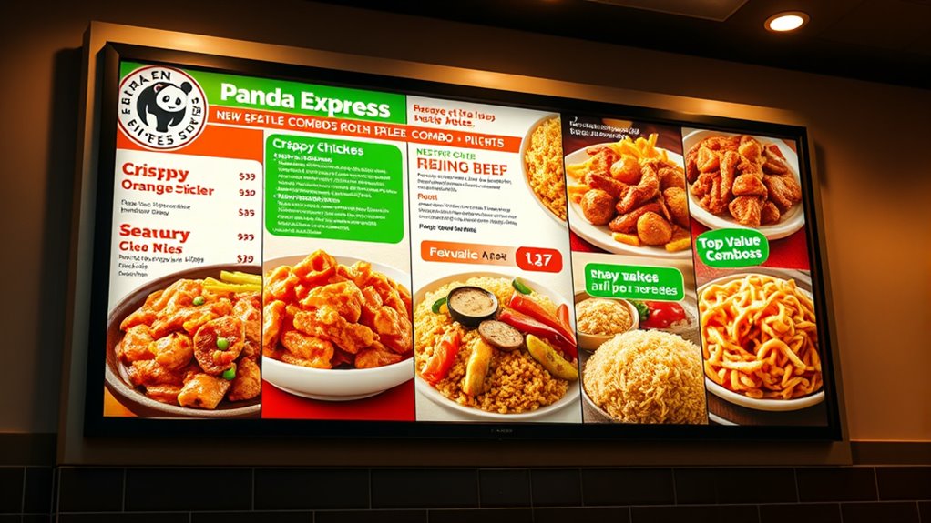 affordable panda express meal combos