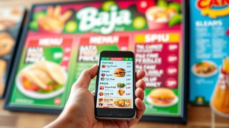 baja fresh menu prices