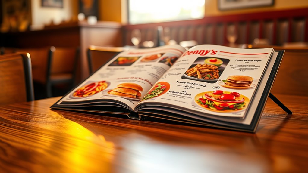 denny s menu prices overview