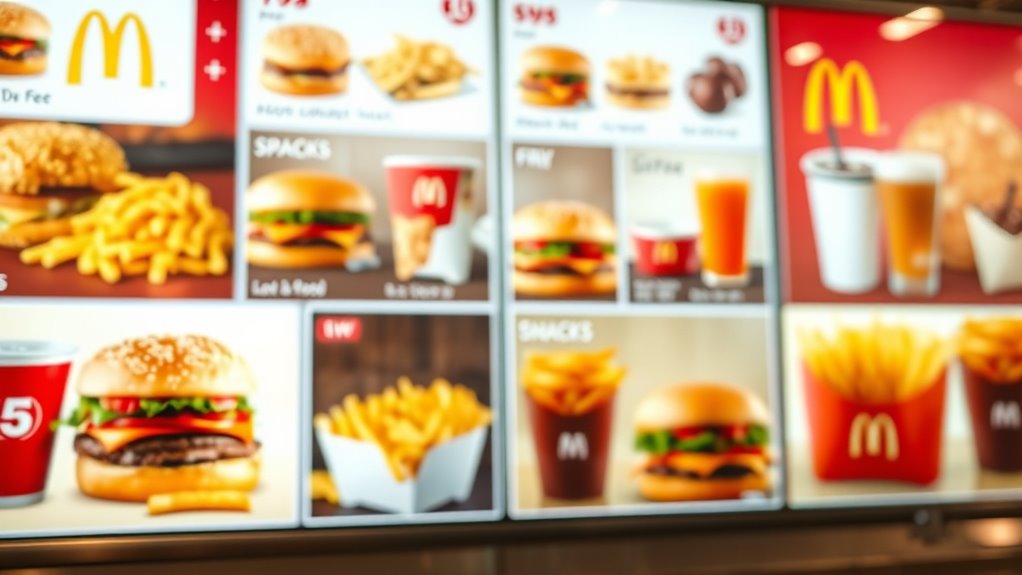 McDonald's Menu with Prices