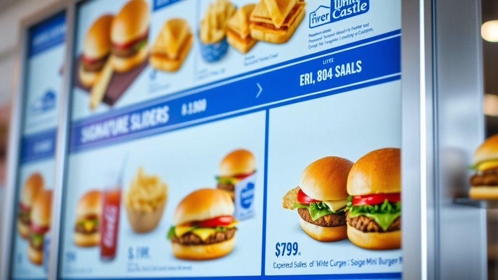 fast food restaurant prices