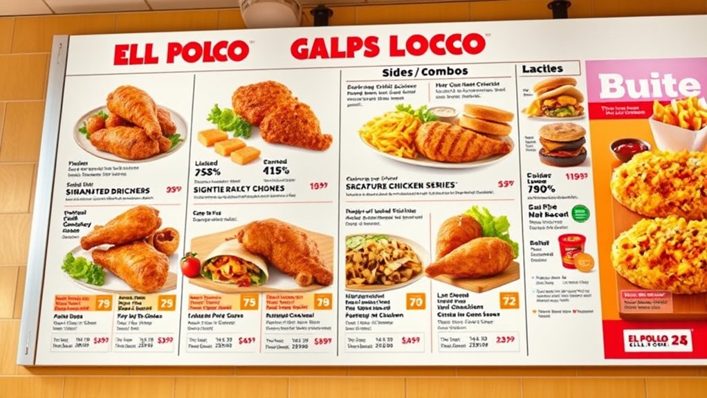 El Pollo Loco Menu With Prices