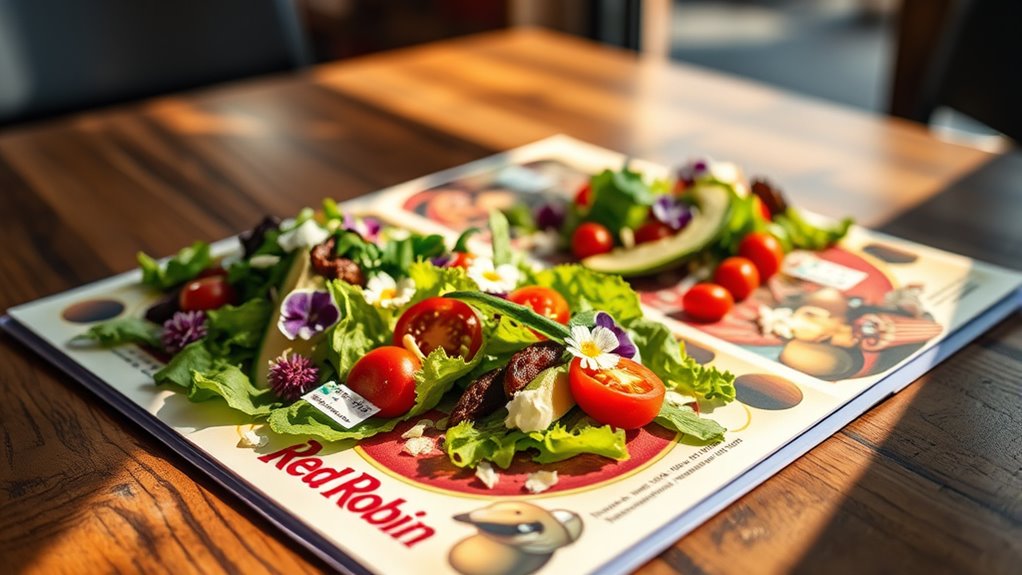 fresh salads prices nutrition