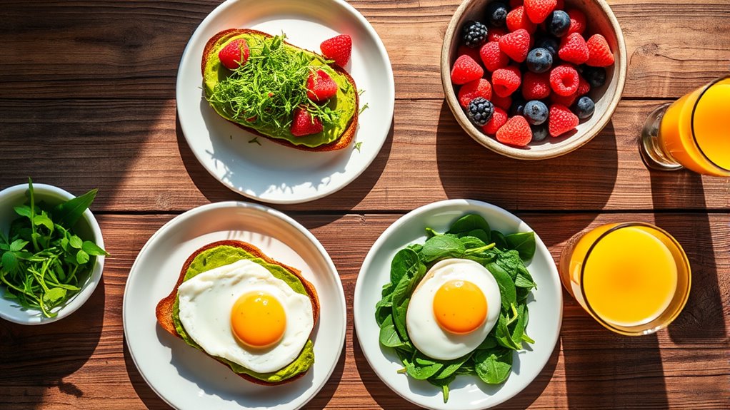 healthy fresh nutritious choices