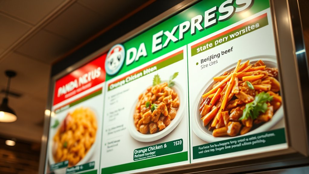 popular panda express dishes
