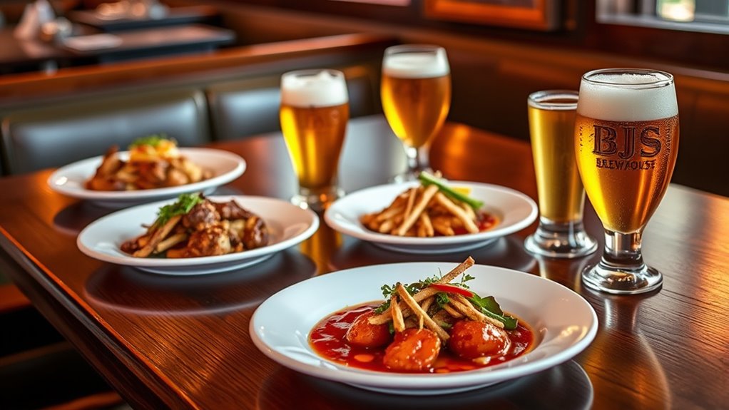 premium meals with craft beer