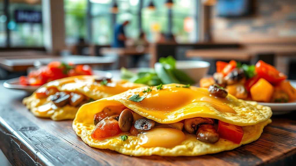 savory flavorful hearty omelets