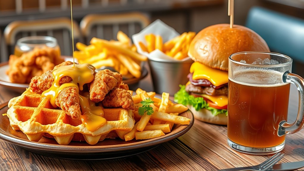 signature comfort food favorites