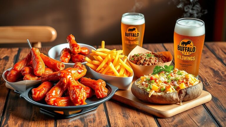 top buffalo wild wings selections