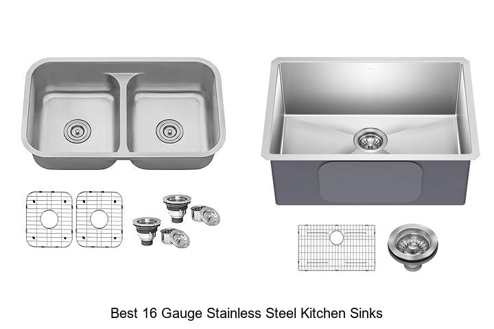 best 16 gauge stainless steel kitchen sinks