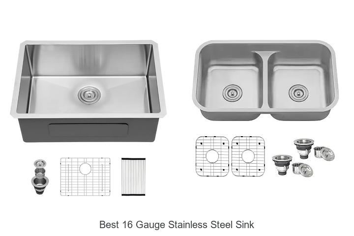 best 16 gauge stainless steel sink