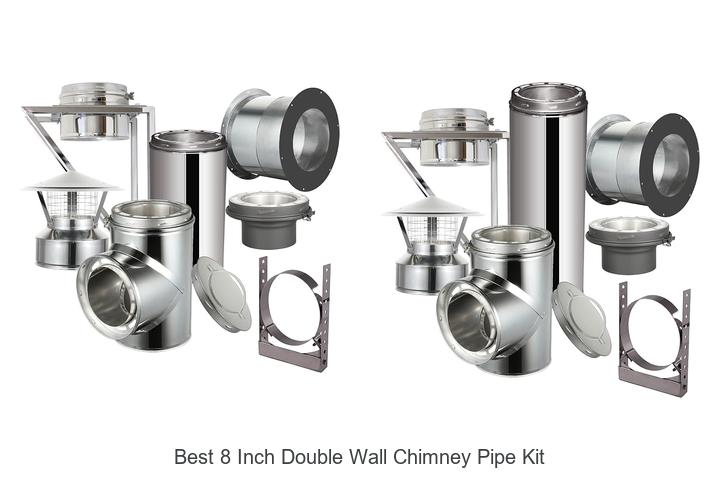 best 8 inch double wall chimney pipe kit