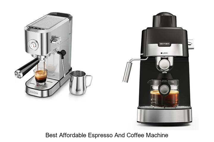 best affordable espresso and coffee machine