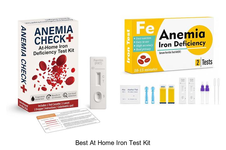 best at home iron test kit