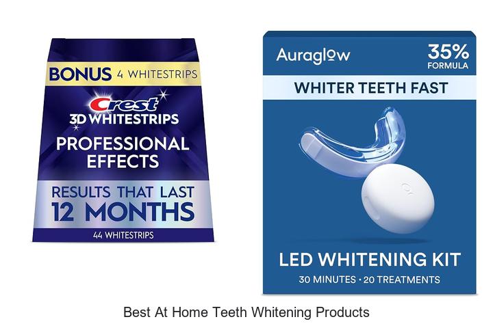 best at home teeth whitening products