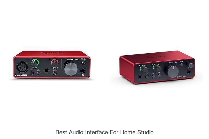 best audio interface for home studio