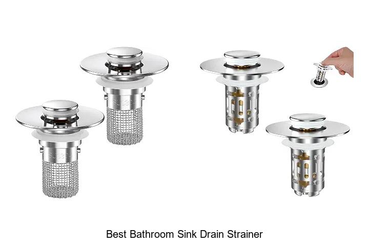 best bathroom sink drain strainer