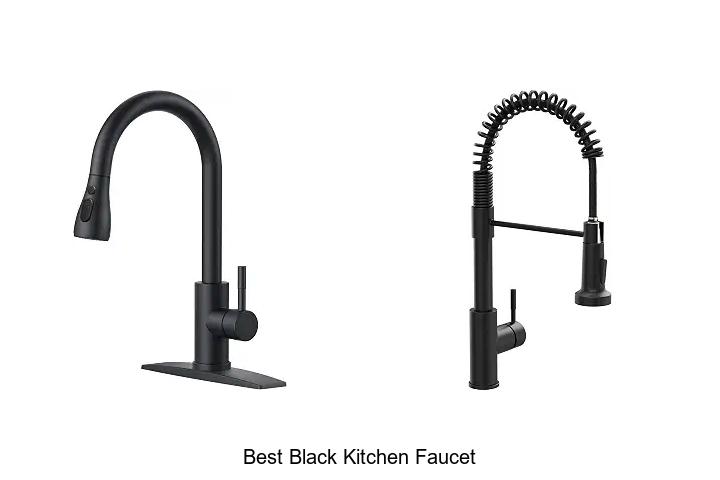 best black kitchen faucet