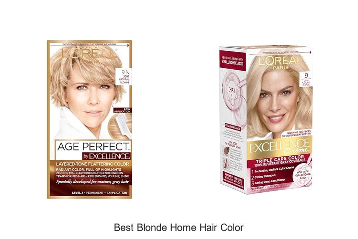 best blonde home hair color