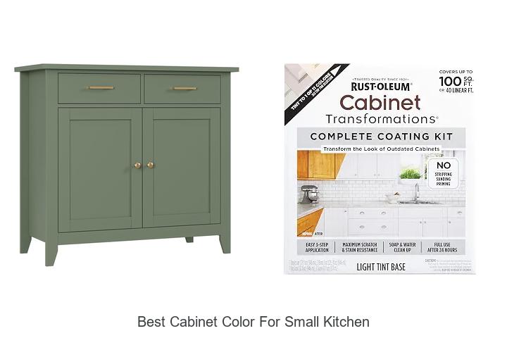 best cabinet color for small kitchen