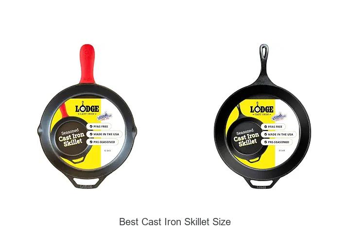 best cast iron skillet size