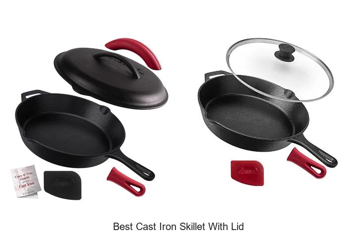 best cast iron skillet with lid