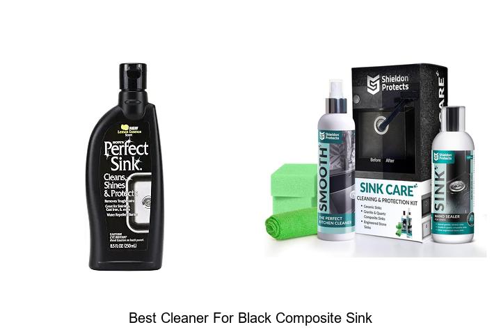 best cleaner for black composite sink