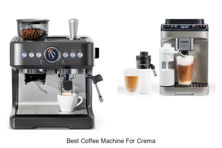 best coffee machine for crema
