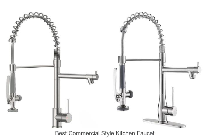 best commercial style kitchen faucet
