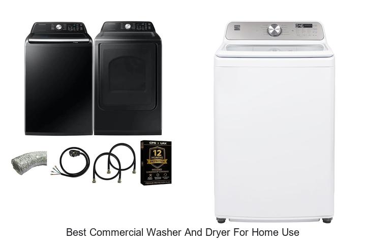 best commercial washer and dryer for home use