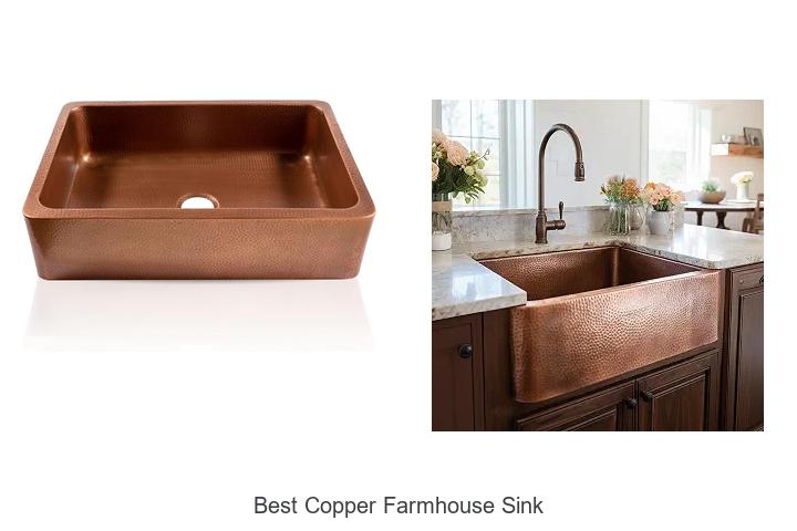 best copper farmhouse sink