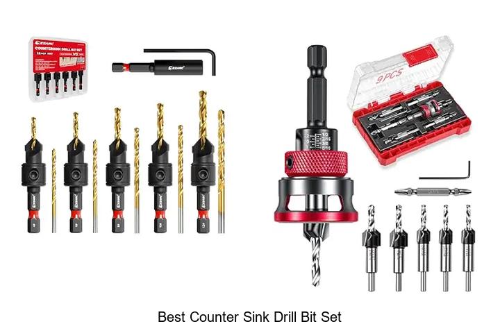 best counter sink drill bit set