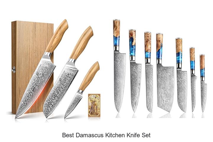 Best Damascus Kitchen Knife Set: Unbelievable Sharpness!