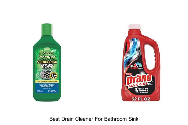 best drain cleaner for bathroom sink