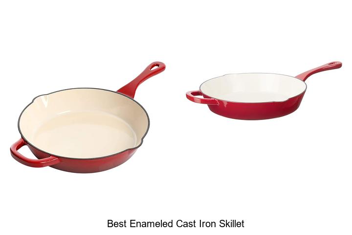 best enameled cast iron skillet