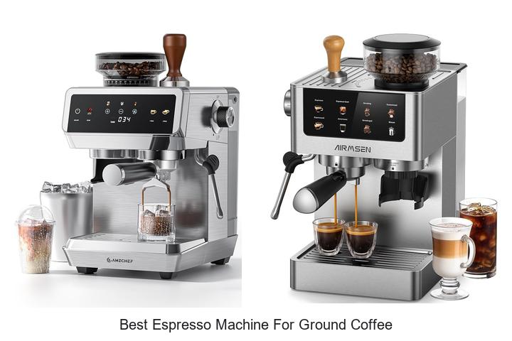 best espresso machine for ground coffee