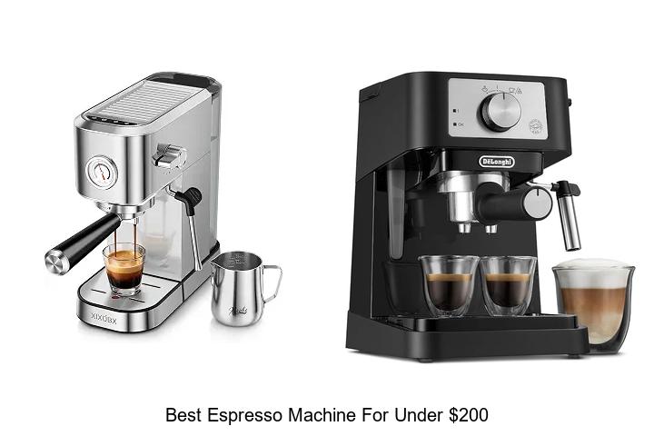 best espresso machine for under 200
