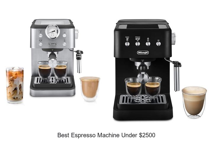 best espresso machine under 2500