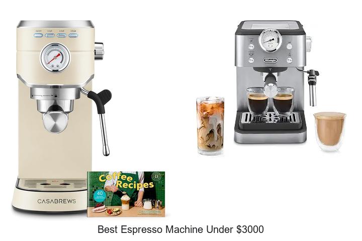 best espresso machine under 3000