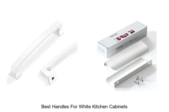 best handles for white kitchen cabinets 1