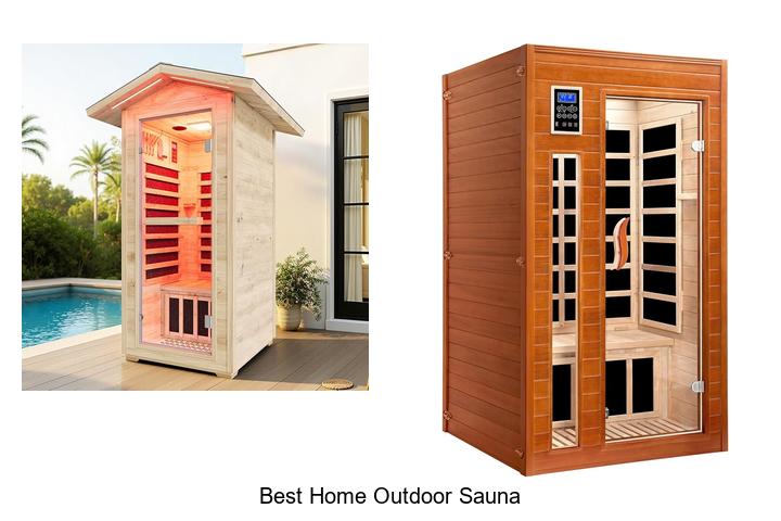 best home outdoor sauna