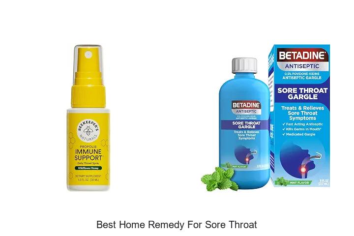 best home remedy for sore throat