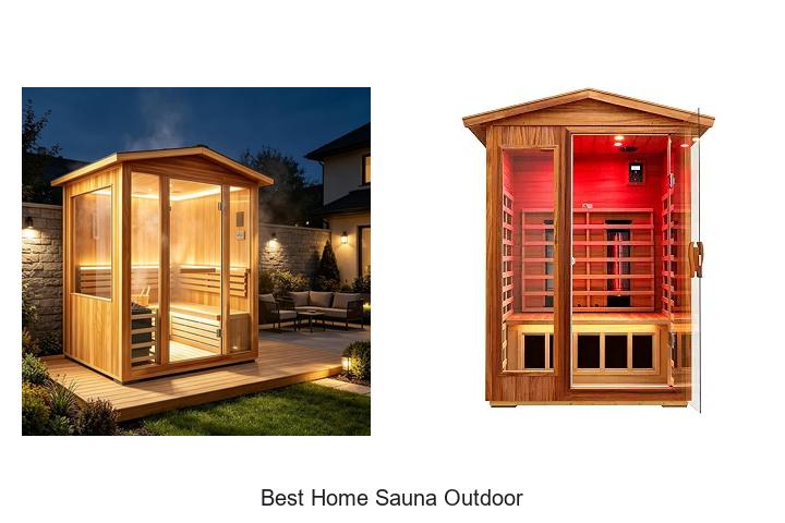 best home sauna outdoor