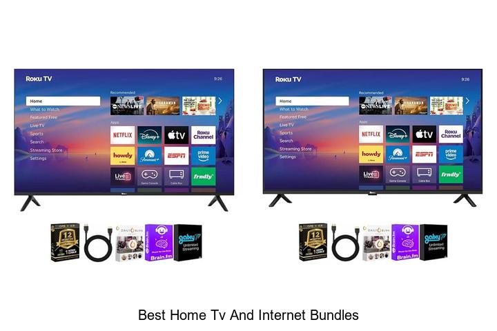 best home tv and internet bundles
