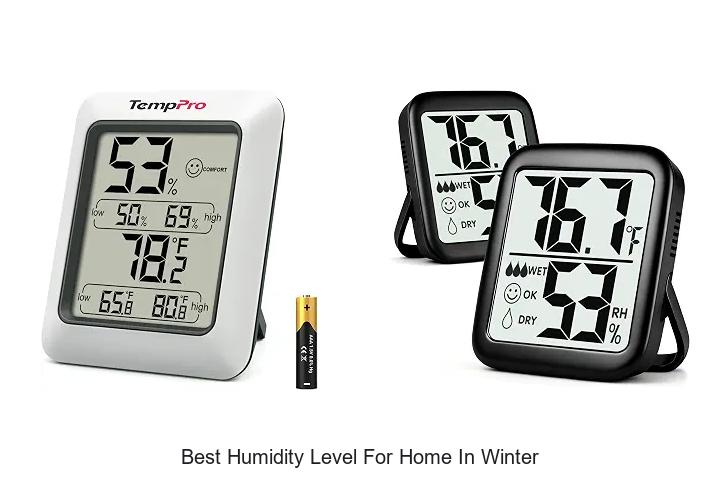 best humidity level for home in winter