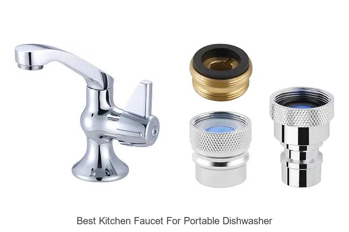 best kitchen faucet for portable dishwasher